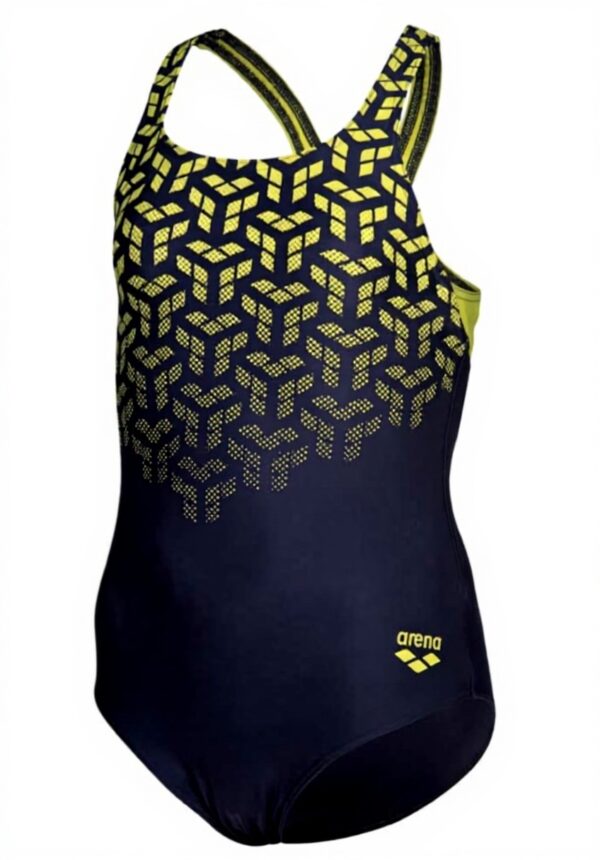 Costume intero Arena Kikko V bambine nuoto comodo elastico