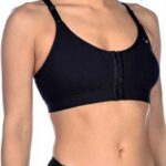 Reggiseno sportivo Arena Flora C-Cup donna nero fitness
