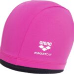 Cuffia da nuoto Arena SMARTCAP donna capelli lunghi nero-0