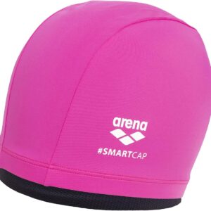 Cuffia da nuoto Arena SMARTCAP donna capelli lunghi nero-0