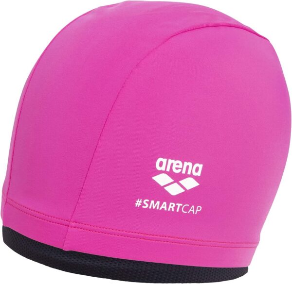 Cuffia da nuoto Arena SMARTCAP donna capelli lunghi nero-0