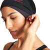 Cuffia da nuoto Arena SMARTCAP donna capelli lunghi nero-5