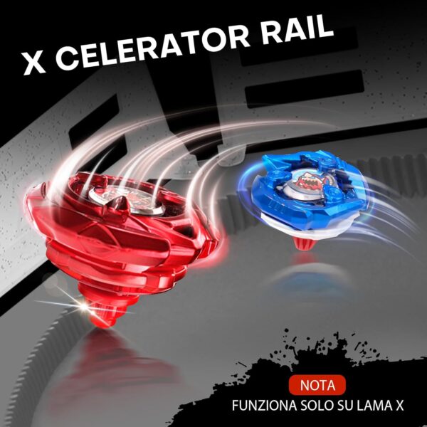 Gyro X Stadium Arena Set trottole da combattimento metallo-1