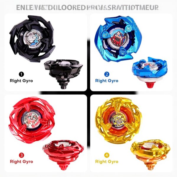 Gyro X Stadium Arena Set trottole da combattimento metallo