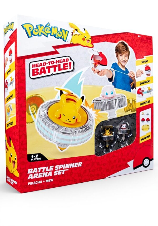 Pokémon Battle Spinner Arena Set Trottole da Combattimento