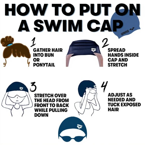 Cuffia Nuoto Arena Silicone Morbida Unisex Bordo Rinforzato