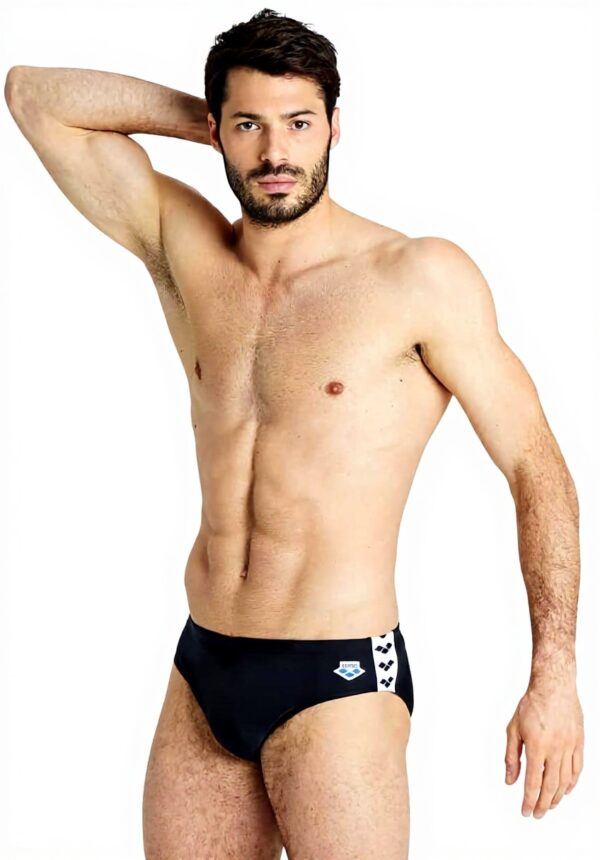 Slip da bagno uomo Arena Icons comodo tessuto riciclato