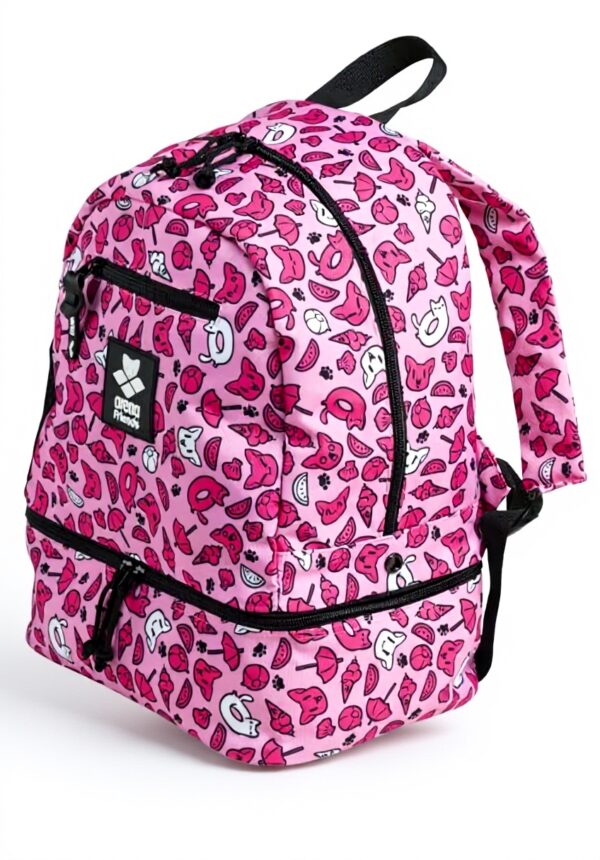 Zaino nuoto Arena Team Backpack Friends bambini rosa