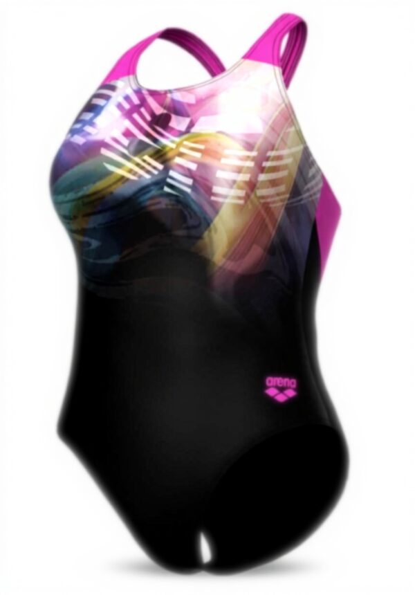 Costume intero donna Arena Dreaming V Back nuoto fitness