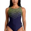Costume intero donna Arena Kikko V Back nuoto fitness