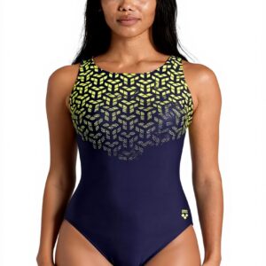Costume intero donna Arena Kikko V Back nuoto fitness