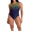 Costume intero donna Arena Kikko V Back nuoto fitness